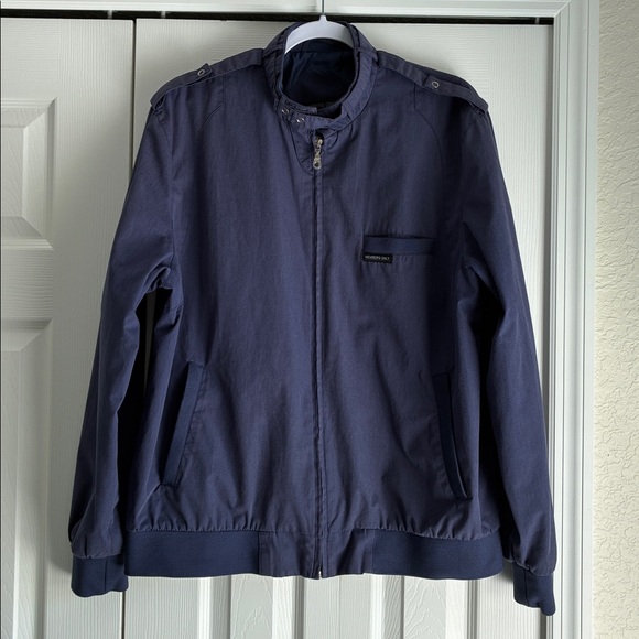 Vintage Members Only Men's Blue Jacket XL - Picture 2 of 15
